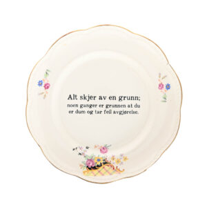 Alt skjer av en grunn