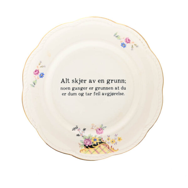 Alt skjer av en grunn